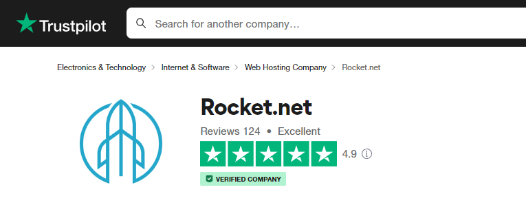 Rocket. Net trustpilot