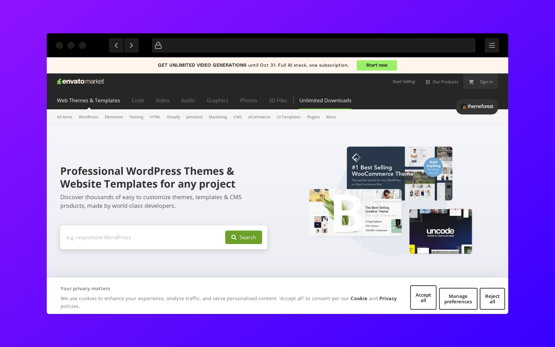 Themeforest WordPress Affiliate Marketing Programs